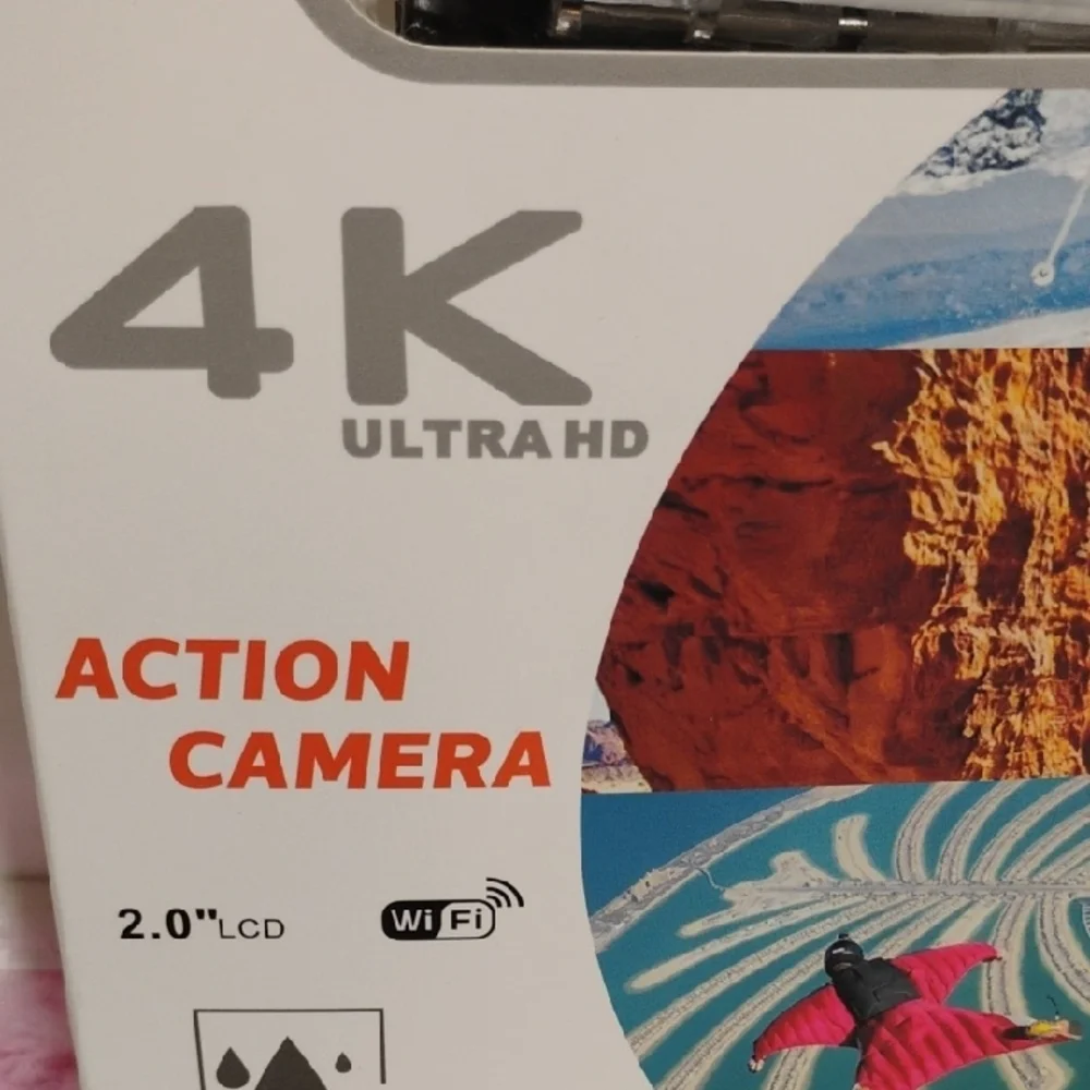 New 4K Ultra HD Wi-Fi Action Camera (26 CRATE) #22 BUILDING)